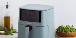 Airfryer XL Bistro Greenpan 7,2 liter Smokey Blue