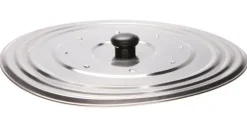Anti spatdeksel Inox 27 cm