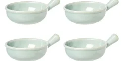 Aperoschaaltje 10 cm - 14 cm set van 4 groen
