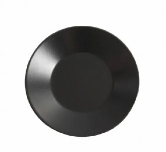 Asia Black plat bord mat zwart 21 cm