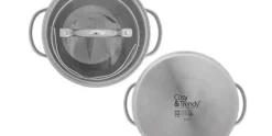 Aspergepan 16cm RVS met deksel Daily Cosy&Trendy