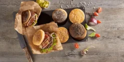 Bakvorm voor 6 Hamburgerbroodjes Flexiform Lurch