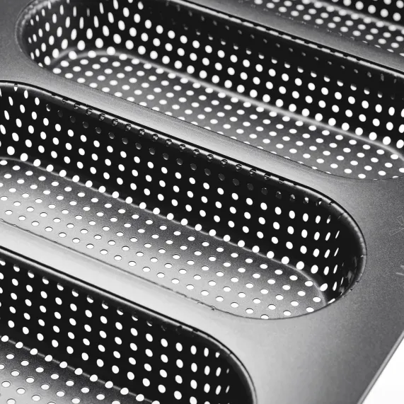 Bakvorm voor 4 Mini Stokbroden Westmark