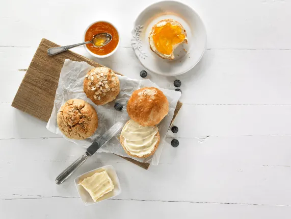 Bakvorm voor 6 Ronde Broodjes Lékué