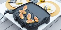 Barbecue elektrisch Alexia zijtafels