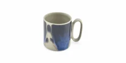 Beker 39cl grijs/blauw Paint