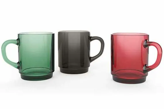 Beker met oor 25 cl Terracotta Alba