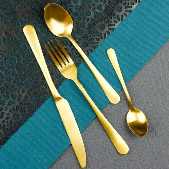 Bestekset 24 delig Austin Vintage goud Amefa