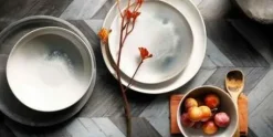 Bord 28,5 cm groen Nordic