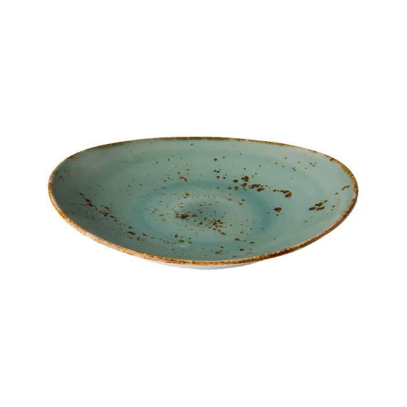 Bord 30 cm ovaal Aqua Q Authentic