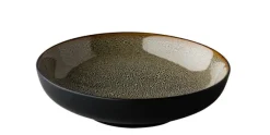 Bord Diep 22 cm Speckle grijs Q-Authentic