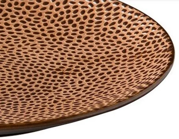 Bord rond 27,5 cm Leopard Q Authentic