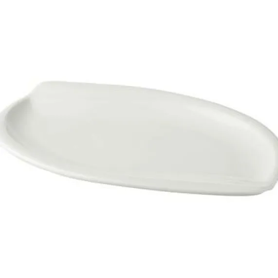 Bord 28x19 cm leaf White Delight Palmer