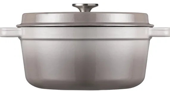 Braadpan 28 cm gietijzer grijs Sola
