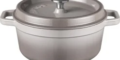 Braadpan 24 cm gietijzer grijs Sola