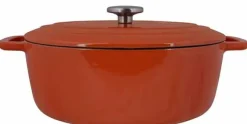 Braadpan gietijzer 31 cm roest Fontestic