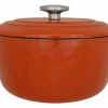 Braadpan gietijzer 24 cm roest Fontestic