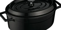 Braadpan mini gietijzer ovaal 0,42 liter Lava Cooking