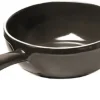 Caquelon zwart Fusain 24 cm Emile Henry