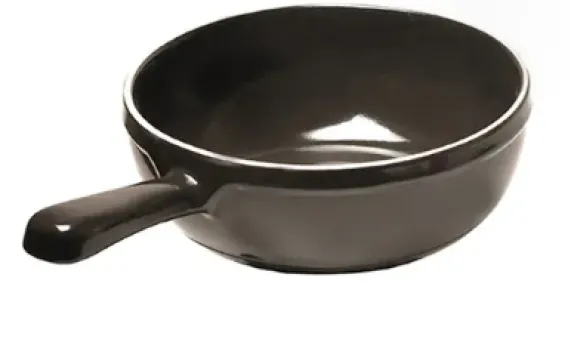 Caquelon zwart Fusain 24 cm Emile Henry