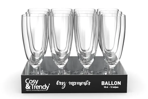 Champagneglas 15 cl set van 12 Ballon