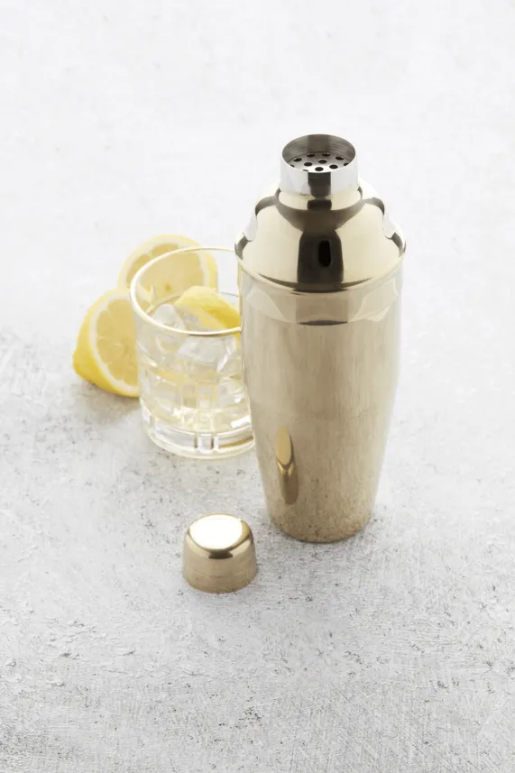 Cocktailset 4-delig RVS Goud