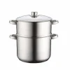 Couscous pan RVS 6 liter