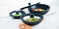 Deksel glas multi diameter 28-30 en 32 cm
