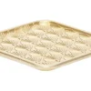 Dienblad 16,5 cm Pauw goud