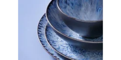 Diep bord 21 cm Palmer Lester blauw