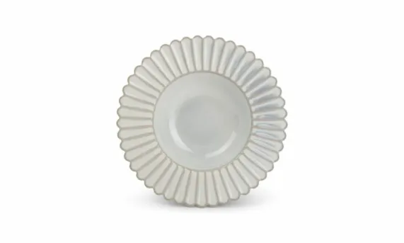 Diep bord Lotus Wit 24/ 13x4cm