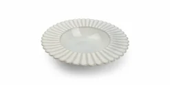 Diep bord Lotus Wit 24/ 13x4cm