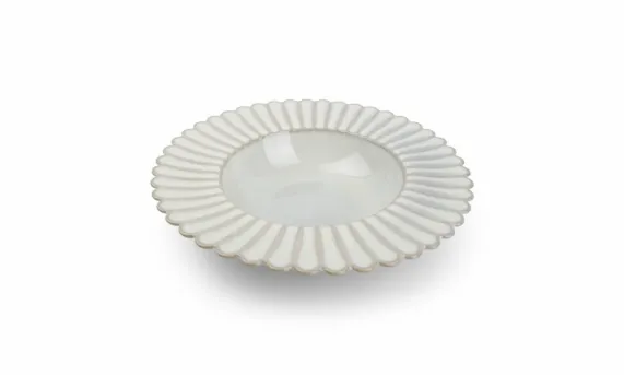 Diep bord Lotus Wit 24/ 13x4cm