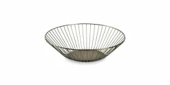 Draadmand 33 cm goud Loft