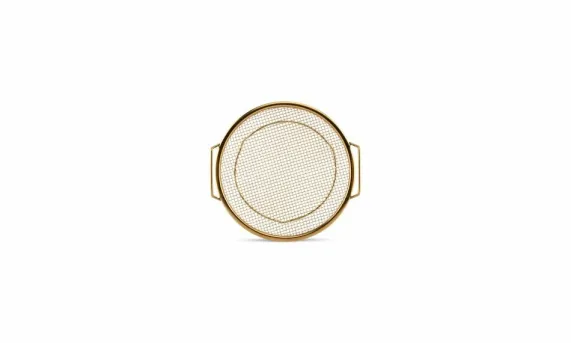 Draadmand 19,5 cm goud Serve