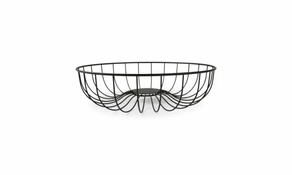 Draadmand 35 cm zwart Octo