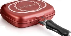Dubbele grillpan 32 cm