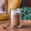 Dubbelwandig cappuccino glas 200 ml Omagio