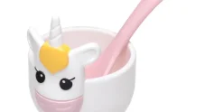 Eierdop unicorn met lepel