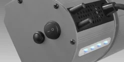Eurom Heat and Beat Terrasverwarmer hangend Grijs