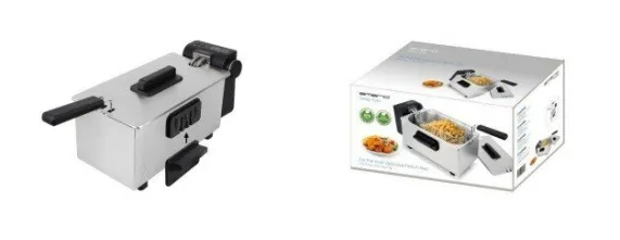 Friteuse 3 liter Emerio