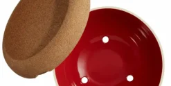 Fruitschaal rood 27 cm Emile Henry