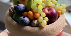 Fruitschaal rood 27 cm Emile Henry