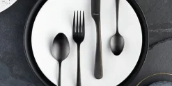 Gebaksvorkjes set van 6 Austin Vintage zwart Amefa