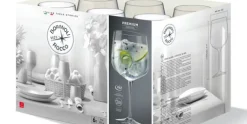 Gin Tonic glazen 76 cl set van 6