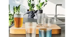 Glas Blauw 29 cl Line