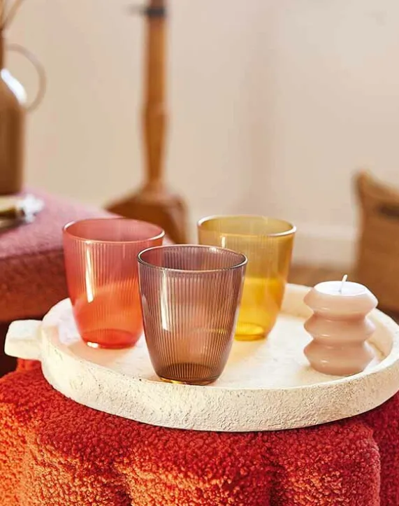 Glas 31 cl Concepto Stripy Agate