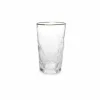 Glas 46 cl met gouden randje Florence