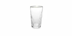 Glas 46 cl met gouden randje Florence