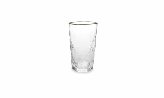 Glas 46 cl met gouden randje Florence